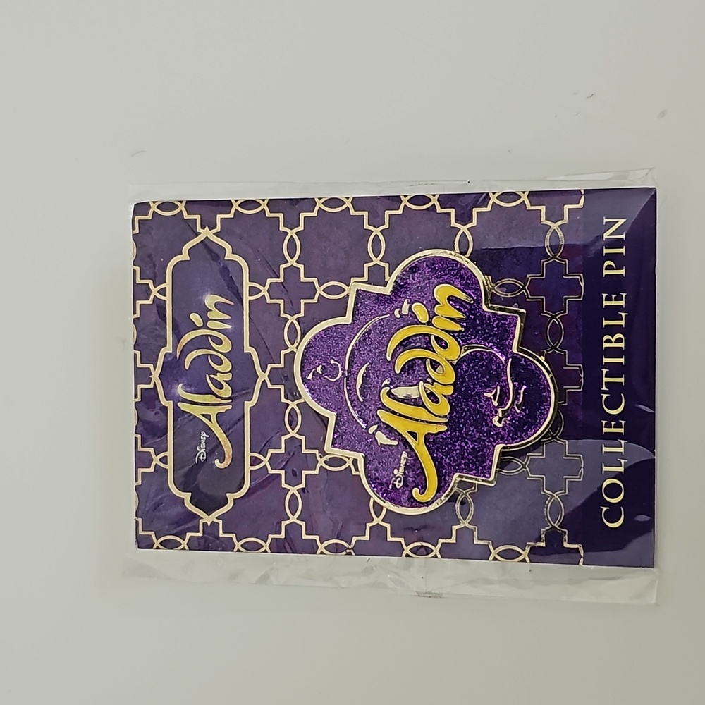 Disney Aladdin Pin sold at the Broadway production of Alladin